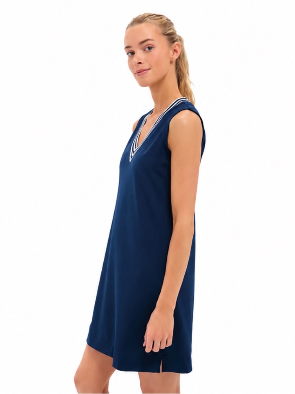 Tuckernuck Sport Navy “Suzanne” Tennis Dress Small Like New! - Picture 3 of 11